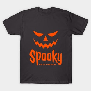 A smile Spooky Face Halloween T-Shirt T-Shirt